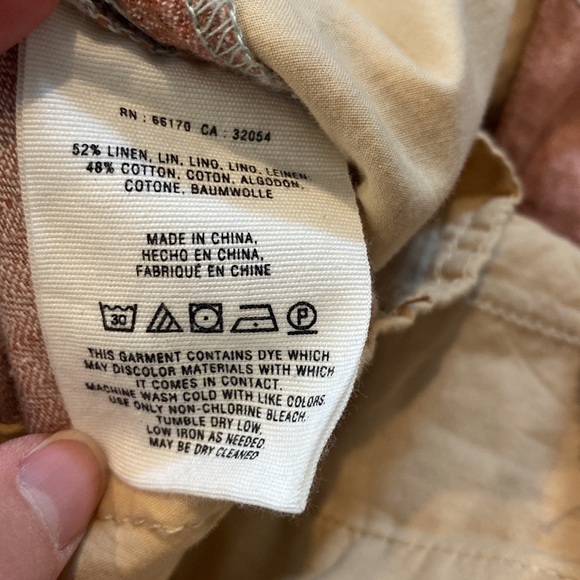 Pilcro and the letter press linen pant - Picture 7 of 7